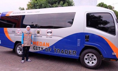 Berkeliling Kota Medan dengan Armada Nyaman Mowiee  